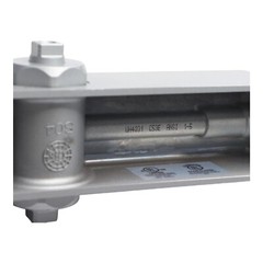 Medium Duty Hydraulic Door Closer Aluminum UH4031 — MISSING ARM!
