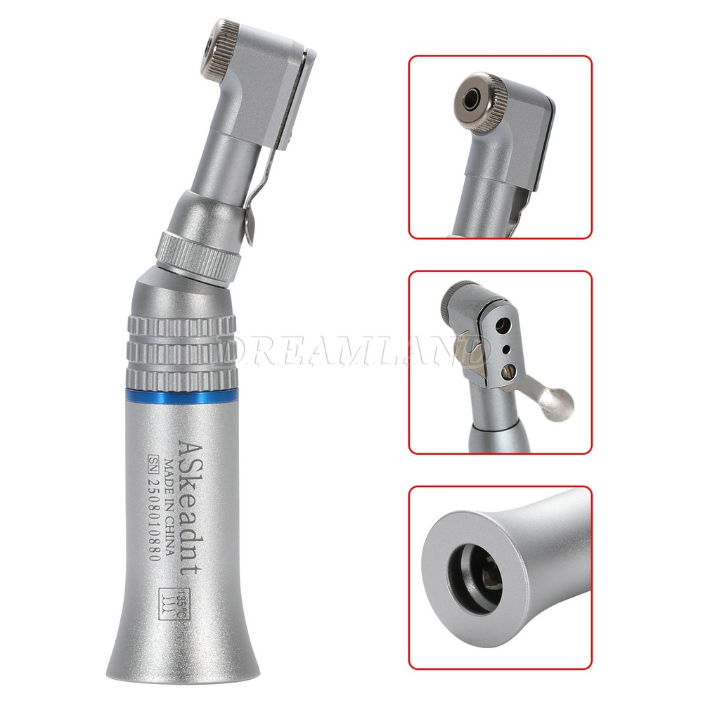 USA Dental Low Speed Contra Angle Straight Air Motor Handpiece E-type 2/4holes