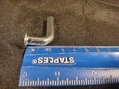 25 Piece Pallet Rack Drop Pins 5/16 In 8 Mm J-pen Shelf Beam Securing Anchors