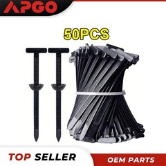 50Pcs Universal Nylon Cable Tie Buckle Heavy Duty Self Locking Zip Ties