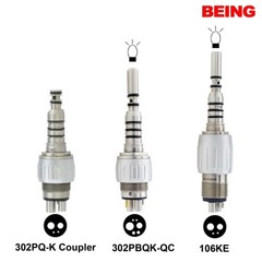 BEING High Speed Handpiece Fiber Optic Surgical 45° Angle KaVo Multiflex Coupler