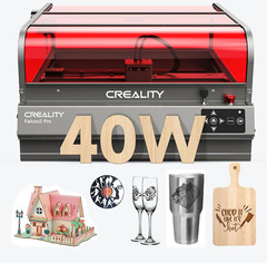 Creality Falcon2 Pro 40W Laser Engraver,High-Precision Cutter for Wood and Metal