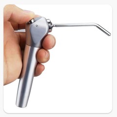 Dental 3 Way Air Water Spray Triple Syringe Handpiece /50 Nozzles Tips Tubes Kit