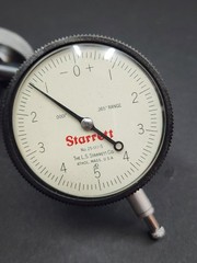 The L. S. STARRETT Co. #25-111 S .0001″ .0265″ RANGE DIAL INDICATOR USA