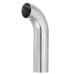 90 Degree Mandrel Bend Elbow 1 1/2 Inch OD Connector 304 Stainless Steel 4in L