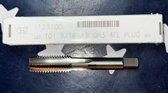 OSG 9/16-12NC GH3 PLUG TAP 4FL 9/16” -12tpi 101 1123100 ONE TAP