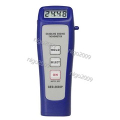 LANDTEK Engine Speedometer GED-2600P 100~9,999 rpm Motor Fan Chemical Fiber *