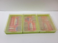 Vintage Paracraft Prepared Microscope Slides Sets 401 403 404 Sea Life Insect