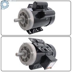 TEFC 3HP Farm Duty Motor 3450RPM 145T Single Phase 230V 60Hz CW/CCW