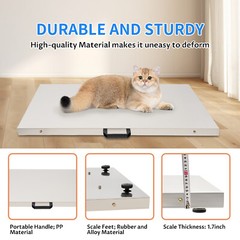 300Kg*0.1kg Platform Digital Floor Scale Postal Animal Vet Pet Weighting Scale