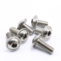 M3 M4 M5 M6 Hexagon Socket Button Head Screws With Collar 304 Stainless Steel
