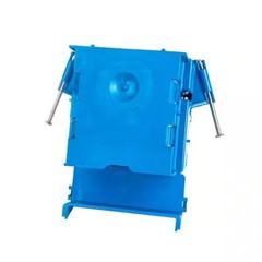 1-Gang 30 cu. in. Electrical PVC New Work Electrical Box (RD30-6R)