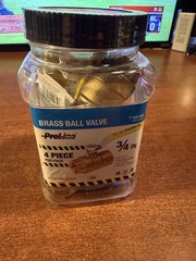 *4-Pack* ProLine Series 3/4 in. Brass FPT Full Port Ball Valve (107-814J4)