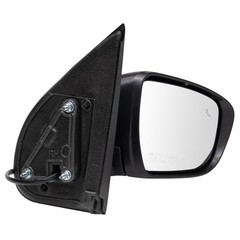 Left Mirror Manual Black Paint to Match Clear Flat Nissan Frontier 2022 MRA11551