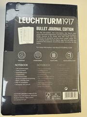 Leuchtturm1917 Dotted Bullet Journal Notebook Medium A5 Black 346703 NEW
