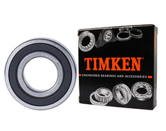 2PACK 6004-2RS Double Rubber Seal Bearings 20X42X12Mm Pre-Lubricated Deep Groove