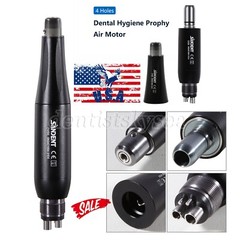 1-10Pcs SANDENT 4:1 Hygiene Prophy Handpiece Air Motor 360° Swivel Straight Cone