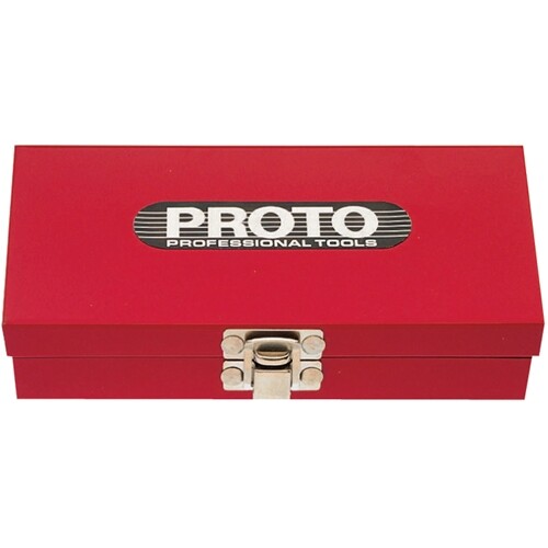 Stanley Proto J5299R 10-3/8″ Easy-to-Transport Socket Set Utility Tool Box