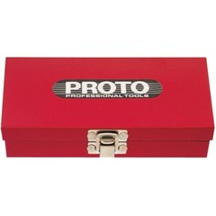 Stanley Proto J5299R 10-3/8″ Easy-to-Transport Socket Set Utility Tool Box
