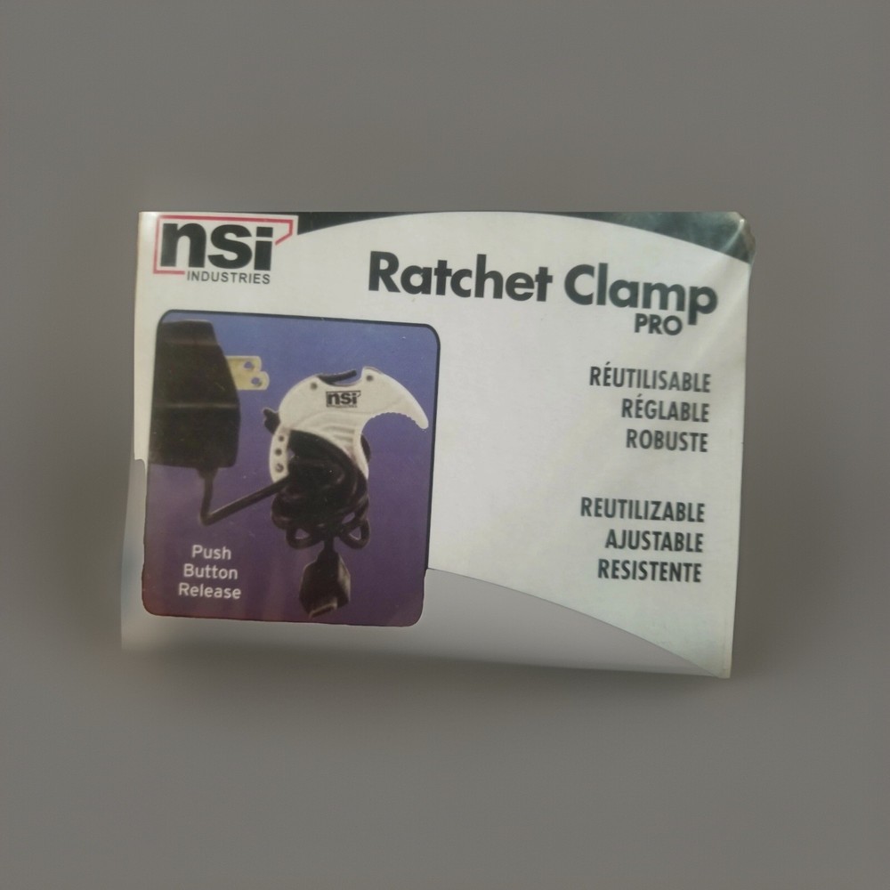 🔴(QTY 50) NSi RCC-1-50 Ratchet Clamp Clamps Pro 1″‼️