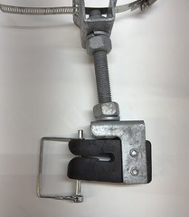 PERFECT VISION CMX-CG-SM Intermediate Locking Wire Rope Guide Stud 6″ + Hose Cla