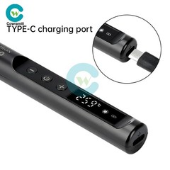 Digital USB Smart Temperature Adjustable Soldering Iron 800mAh Battery Portable