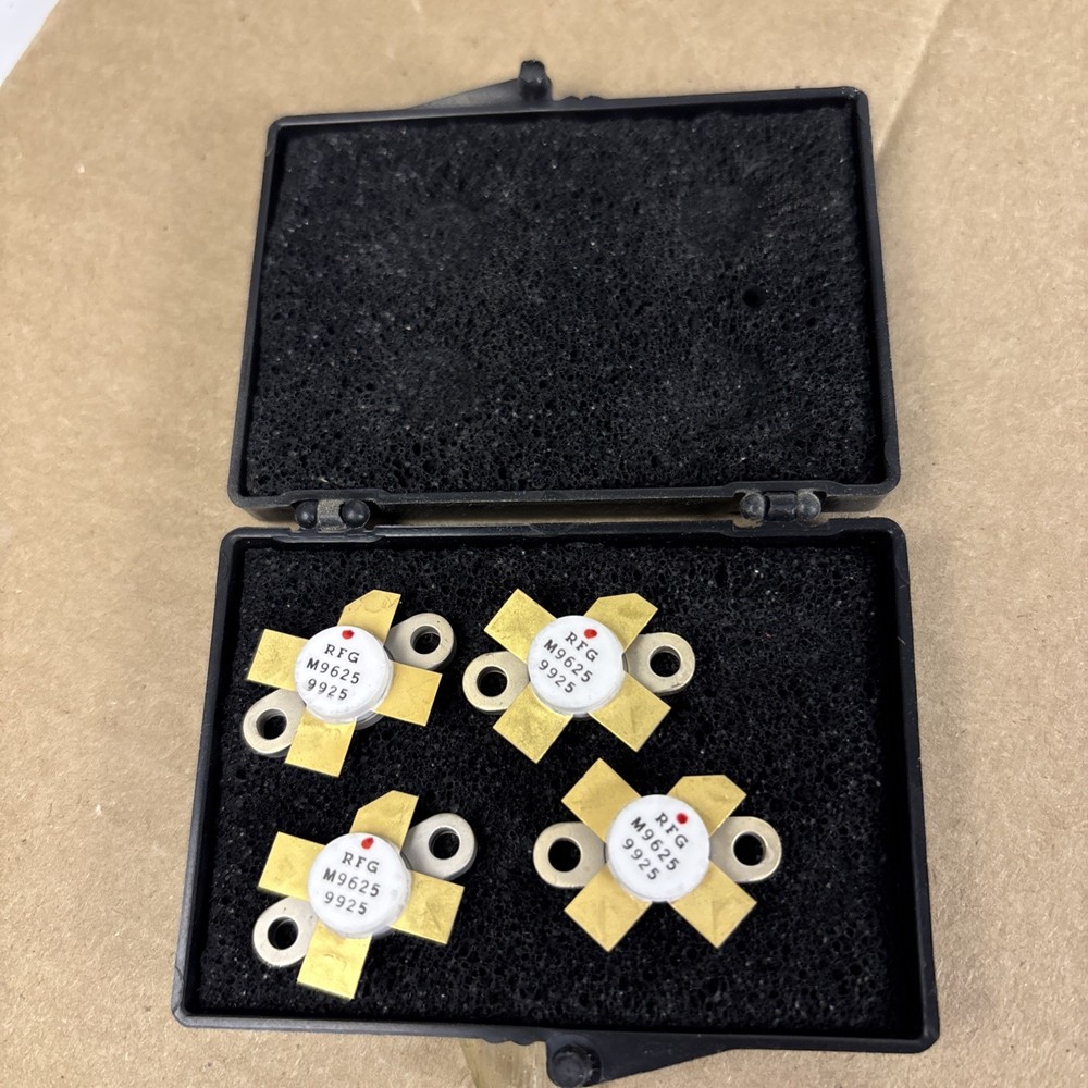 4 New Motorola RFG M9625 RF Power Field-Effect Transistor w Case Guaranteed