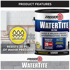 1 Gal. Watertite LX Low VOC Mold and Mildew-Proof White Water Based Waterproofin