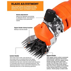 Electric Sheep Shear Blade High Carbon Steel 9 Tooth Wool Comb Cutter Blade GAW