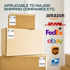 4″x6″ Direct Thermal Shipping Labels for Zebra & Rollo Printer Fanfold and Rolls