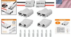 120 Amp Battery Quick Connect/Disconnect Kit – 4 Pieces for Easy Installation
