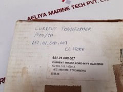 Stromberg KORE-06F1 OL A 422500 Current Transformer 1500/1A 80/90/90VA 90kA