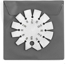 Stainless Steel Bevel Gauge – 15°-120° Knife & Axe Angle Finder | Precision Tool