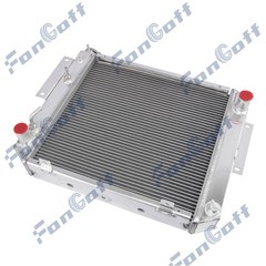 3 Rows Full Aluminum Radiator For Hyster Yale H25XM H35XM Forklift 912495601 USA