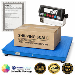 Industrial Digital Floor Scale 24″x24″ Warehouse Pallet Shipping Scale 10000 lbs