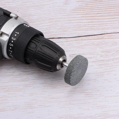 5pcs Mounted Grinding Stone 1/4″ Shank 1.5-inch Dia Corundum Grinding Wheel