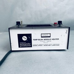Scientific Products Lab Line Temp Blok Module Heater with 60 Day Warranty
