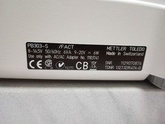 METTLER TOLEDO PB303 S/FACT LAB BALANCE