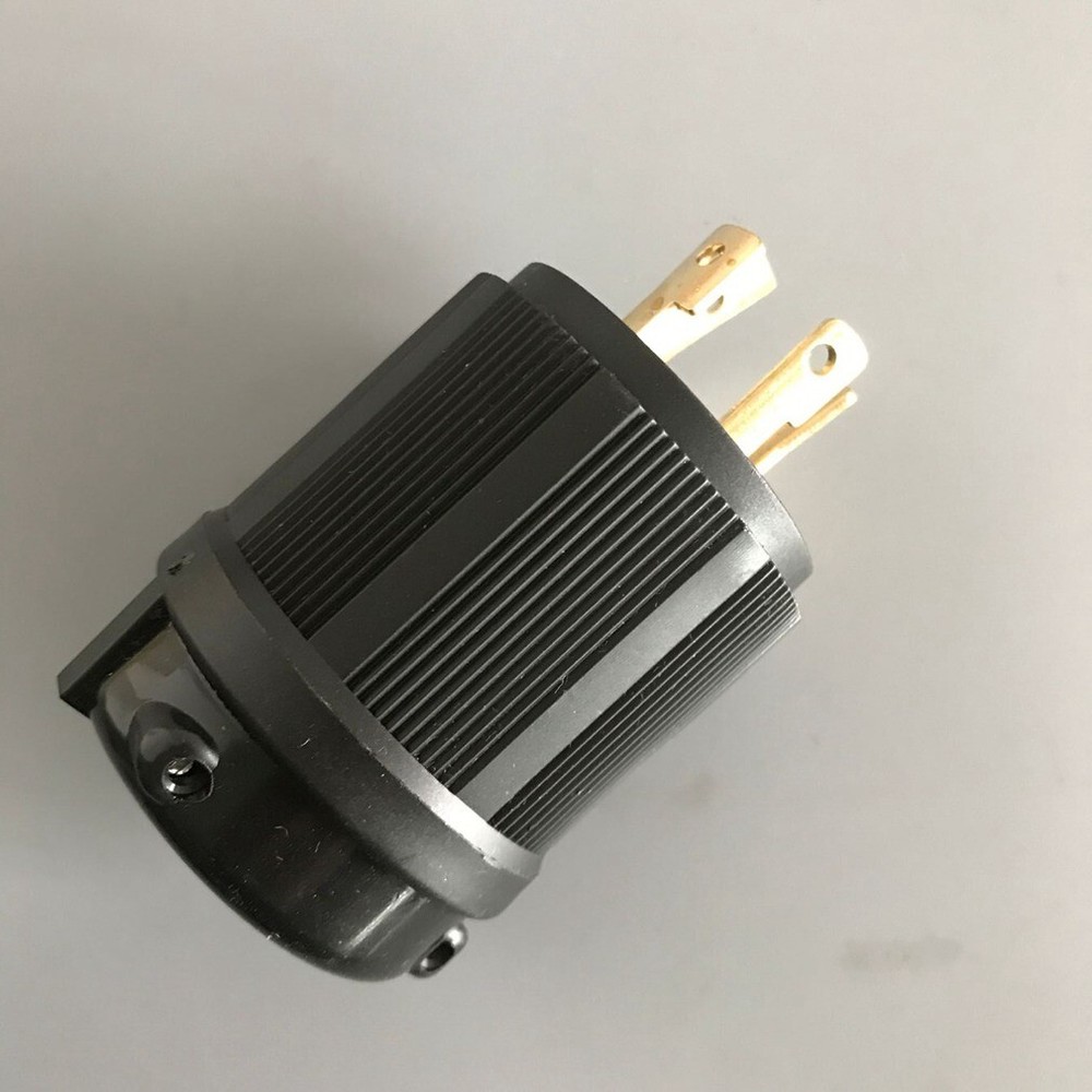 UL Approved L14-30P NEMA 30A 125V-250V Locking Male Plug US Generator Cord