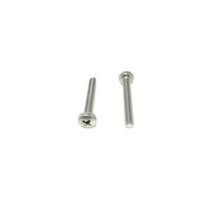 (25) M5-0.8 x35 Stainless Steel Phillips Pan Head Machine Screw DIN7985 A2 M5x35