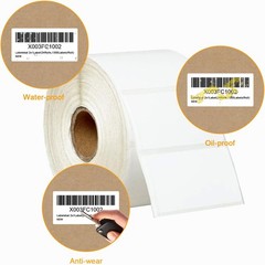 2″ x 1″ Direct Thermal Labels Barcode Adhesive Sticker for Rollo&Zebra 1300/Roll