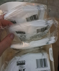 KN95 masks – non-medical – personal use only – 100 pieces – New