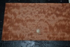 Block Mottled Makore Raw Wood Veneer Sheet 8 x 31 inches 1/42nd thick L2308-50