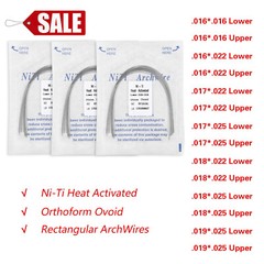 SKYSEA Dental Orthodontic Heat Thermal Activated Niti Rectangular Arch Wires FDA