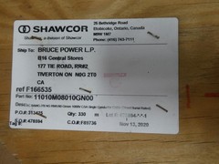 Shawcor 11010M08010GN00 Ns Rwu90 Green Single Conductor Wire 8awg 330m