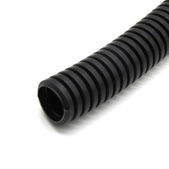 Automotive Wire Protector Harness Corrugated Split Wire Loom Conduit Flex Tubing