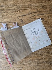 Junk Journal, Silly Goose mindfulness Gratitute 40 Embellished Pages. 4.5×5