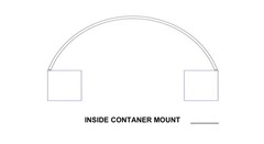 25x20x12 DuroSPAN Steel Building Kit Conex Container Roof Cover Direct
