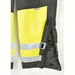 OccuNomix 2XL Hi-Vis Insulated Cold-Weather Work Bib Pant ANSI/ISEA 107 Class E