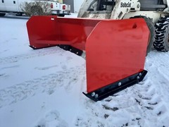 8′ Bobcat 30″ Snow Pusher Box Skid steer Commercial Plow Box CAT Case Protech